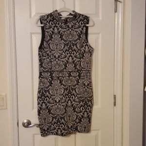 Black and white dress